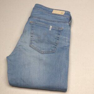 MADE IN USA 🇺🇸 AG ADRIANO GOLDSCHMIED SKINNY ANKLE LEGGING 26x28 🇺🇸